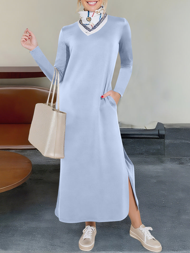 ANRABESS Women's Loose Split Flowy Maxi Dress