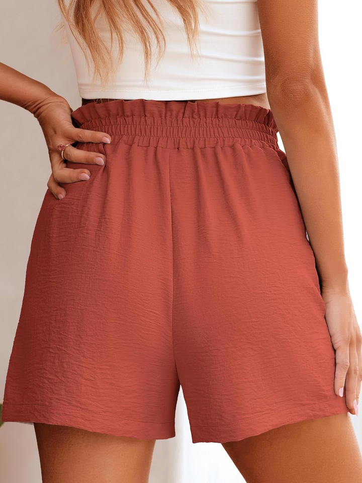 ANRABESS Women's High Waisted Wide Leg Shorts