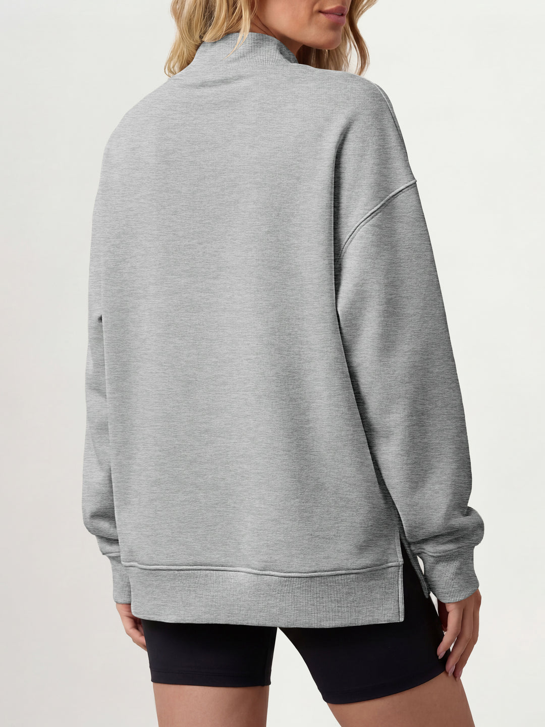 ANRABESS Women’s Mock Neck Oversized Sweatshirts Pullover Fall Outfits