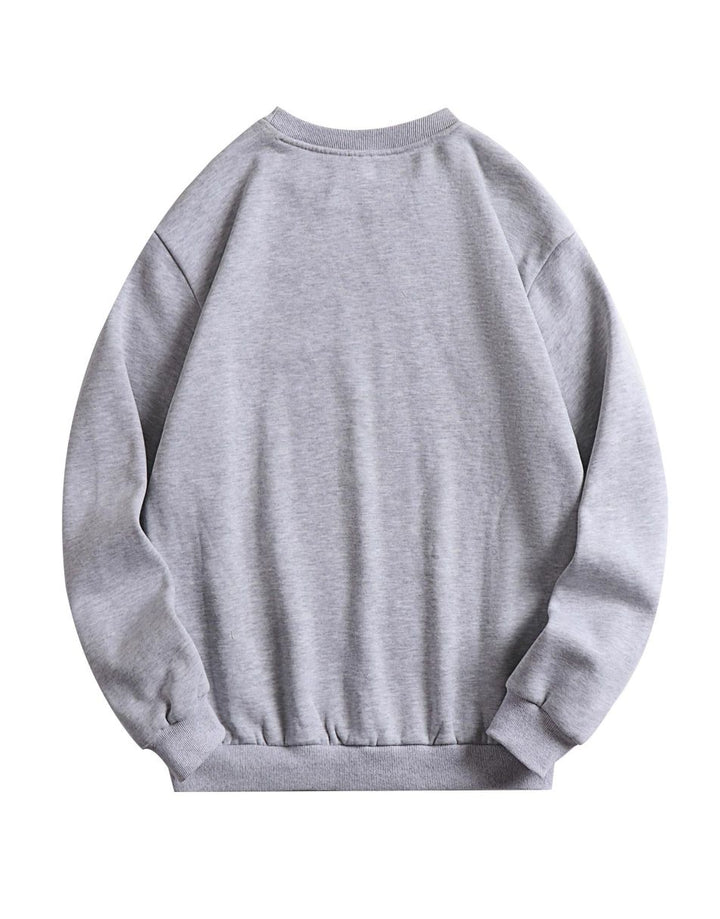 ANRABESS MEN Sweatshirts Oversized Hoodies Fleece Crewneck Pullover Top Casual Fall Outfits Preppy Clothes Teen 2024