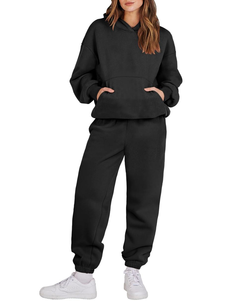 ANAYI - annaです☻ ANRABESS Women 2 Piece Outfits Hoodie Sweatshirt Tracksuit
