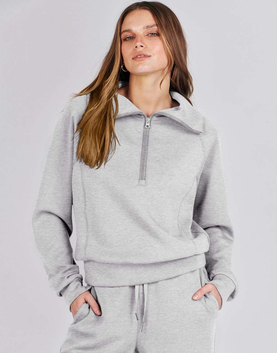 Hotexy Women 2 Piece Outfits Sweatsuit Set Oversized Half Zip Sweatshirt  Wide Leg Sweatpant Lounge Matching Set Tracksuit : : Clothing,  Shoes