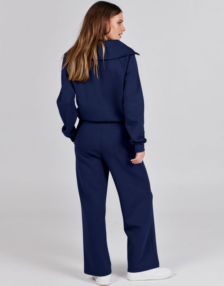 Paitluc Women Long Sleeve Zipper 2 Piece Workout Fitness Active Outfits  Sweatsuits Pajamas Set Khaki XL - ShopStyle