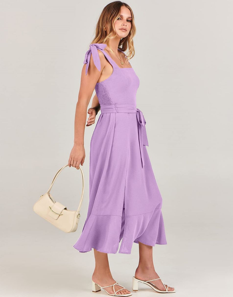 ANRABESS Women's Formal Midi Dress for Wedding Guest ANRABESS Women's Formal Midi Dress for Wedding Guest