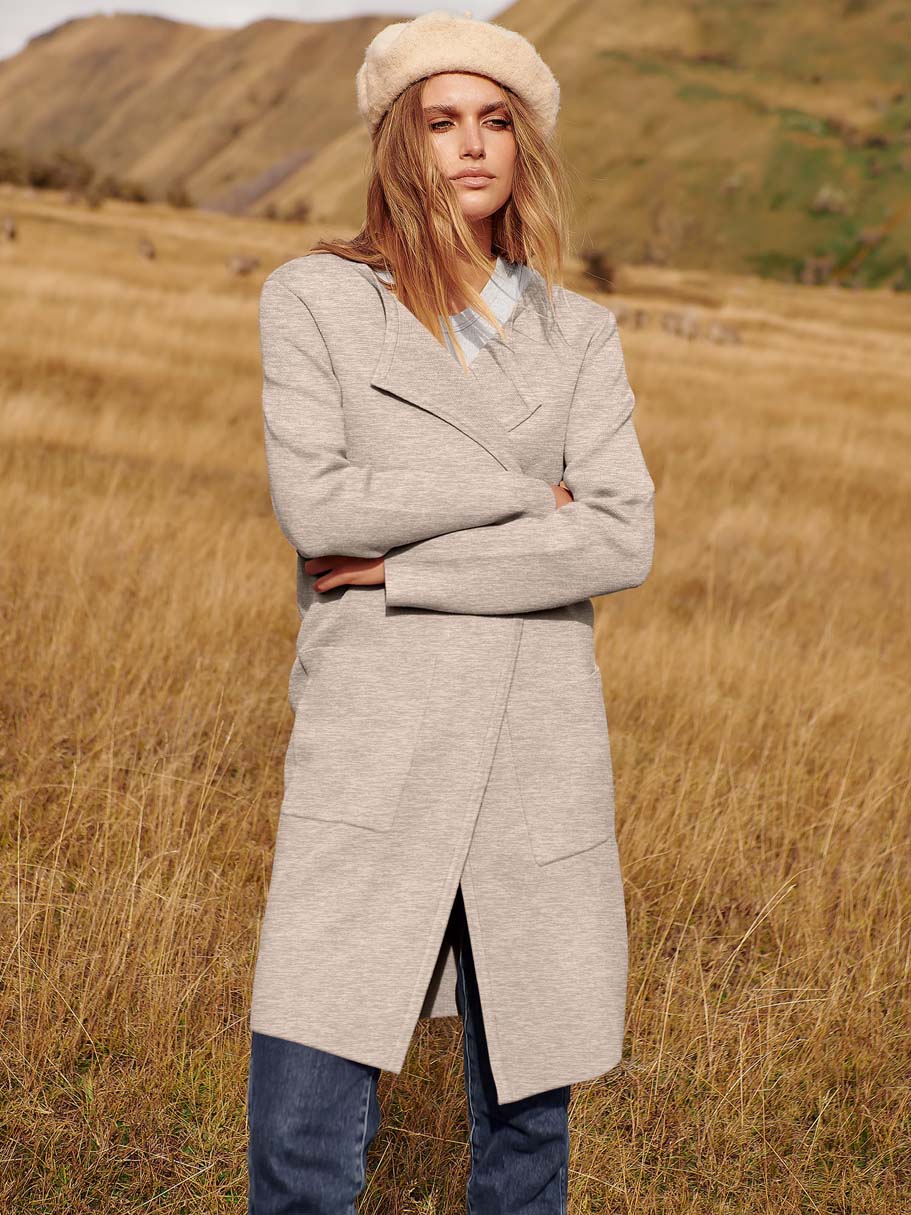 ANRABESS Womens Cardigan Sweater Open Front Knit Long Coatigan Dressy Casual Jacket Coat 2025 Fall Outfits Classy Clothes