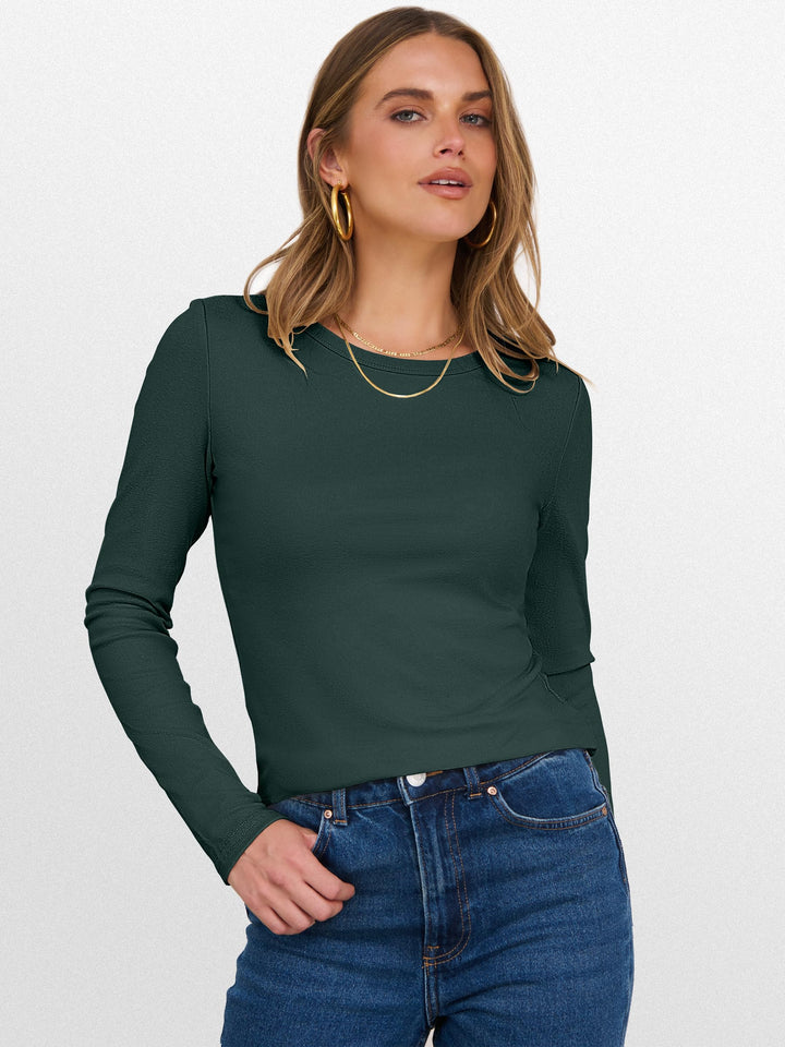 ANRABESS Womens Long Sleeve Thermal Shirts Slim Fit Basic Tee Tops Warm Fleece Undershirts 2025 Fall Winter Layer Outfits