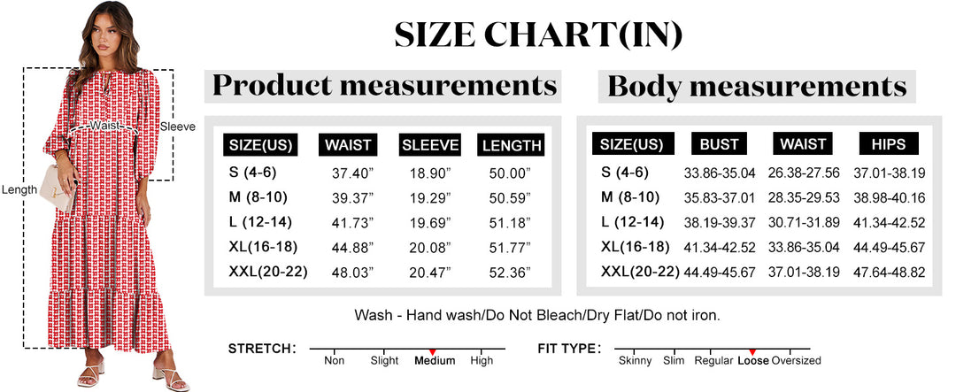 ANRABESS Womens Boho Maxi Dresses 2025 Summer V Neck Puff Sleeve Floral Flowy Swing Fall Casual Long Dress