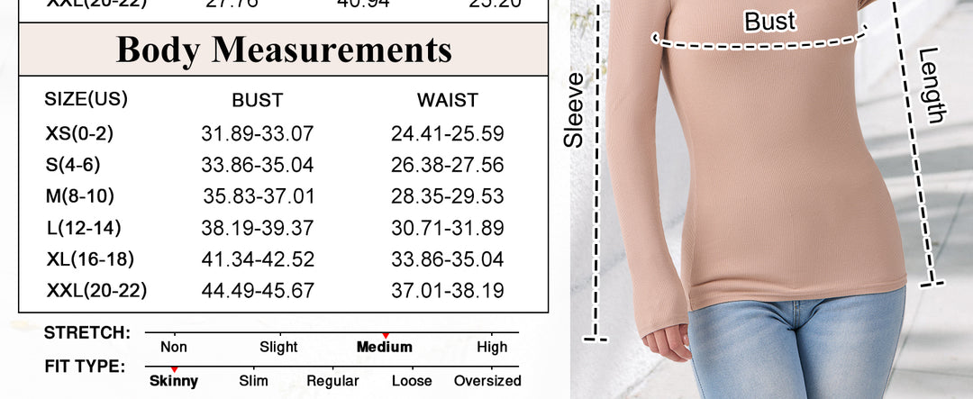 ANRABESS Womens Long Sleeve Shirts Scoop Neck Ribbed Knit Slim Fitted Tops Casual Basic Tee 2025 Fall Fashion Outfits Clothes