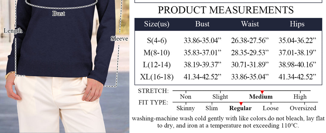 ANRABESS Womens Polo V Neck Long Sleeve Sweaters Lightweight Dressy Casual Business Basic Knit Pullover Top 2025 Fall Outfits