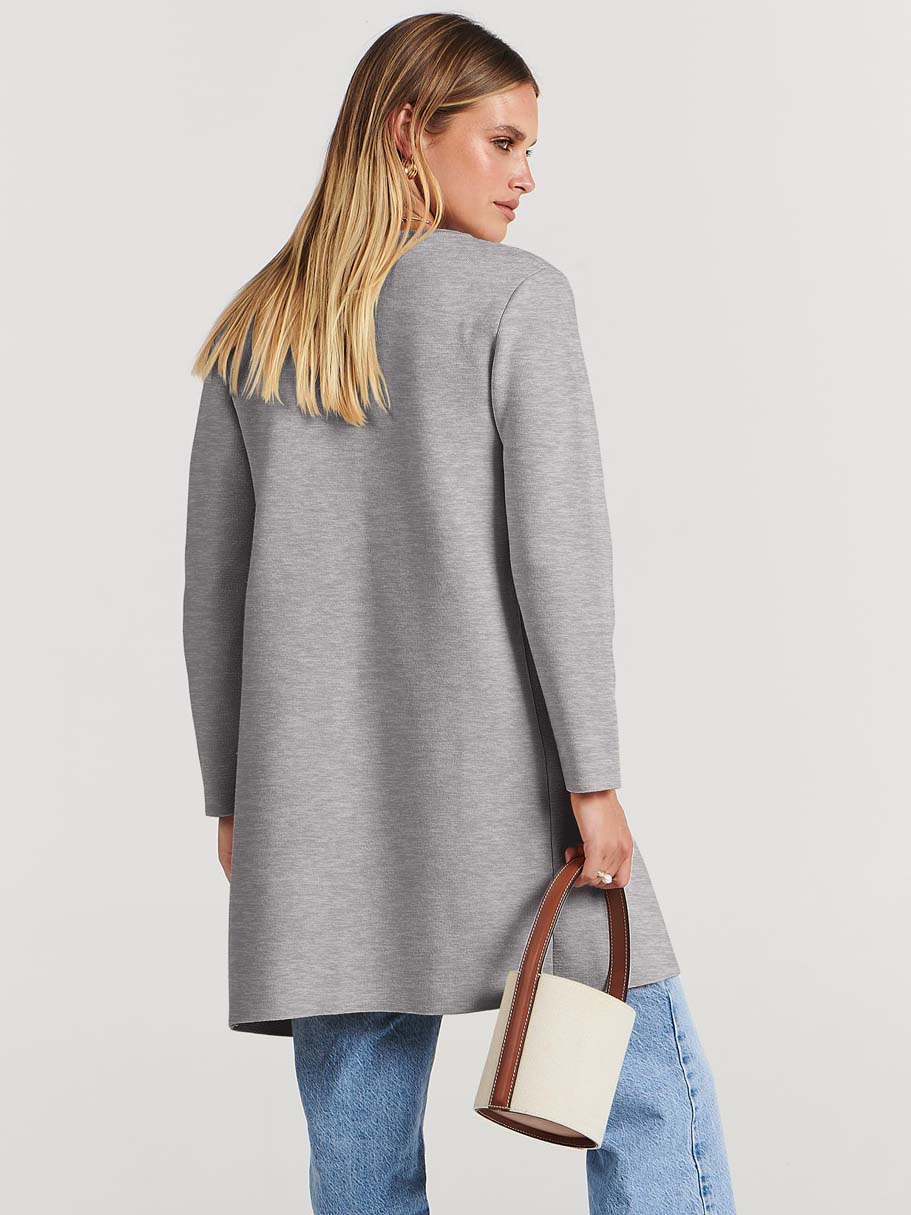 ANRABESS Womens Cardigan Sweater Open Front Knit Long Coatigan Dressy Casual Jacket Coat 2025 Fall Outfits Classy Clothes
