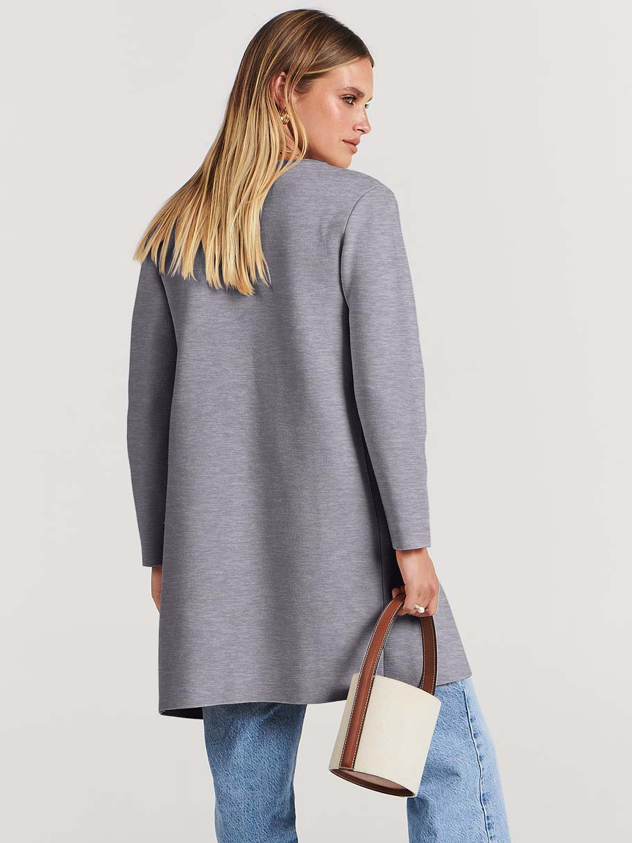 ANRABESS Womens Cardigan Sweater Open Front Knit Long Coatigan Dressy Casual Jacket Coat 2025 Fall Outfits Classy Clothes