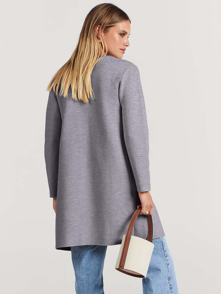 ANRABESS Womens Cardigan Sweater Open Front Knit Long Coatigan Dressy Casual Jacket Coat 2025 Fall Outfits Classy Clothes