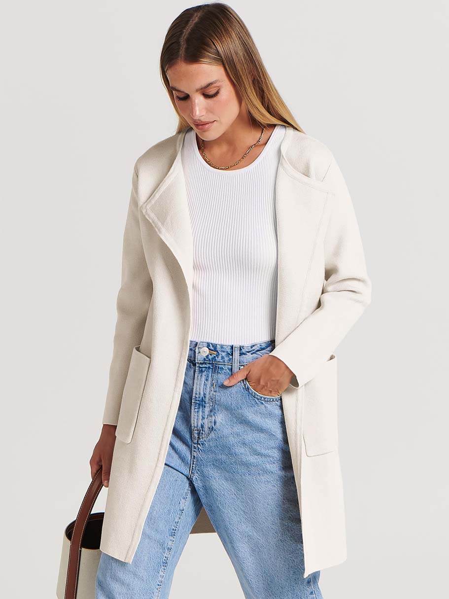 ANRABESS Womens Cardigan Sweater Open Front Knit Long Coatigan Dressy Casual Jacket Coat 2025 Fall Outfits Classy Clothes