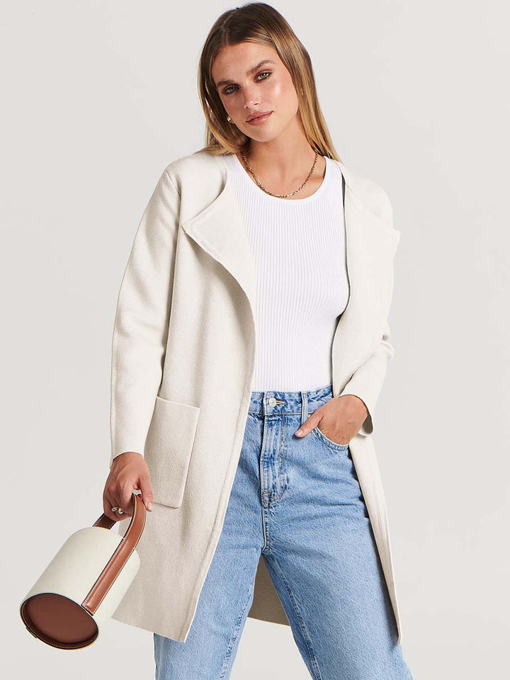 ANRABESS Womens Cardigan Sweater Open Front Knit Long Coatigan Dressy Casual Jacket Coat 2025 Fall Outfits Classy Clothes