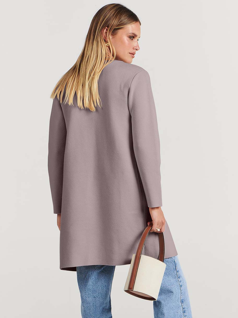 ANRABESS Womens Cardigan Sweater Open Front Knit Long Coatigan Dressy Casual Jacket Coat 2025 Fall Outfits Classy Clothes