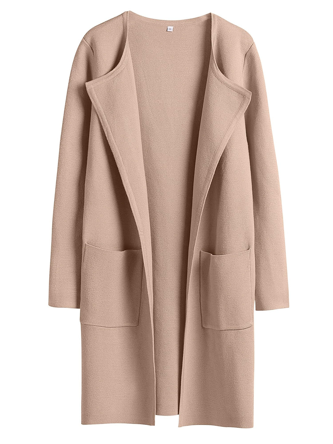 ANRABESS Womens Cardigan Sweater Open Front Knit Long Coatigan Dressy Casual Jacket Coat 2026 Fall Outfits Classy Clothes