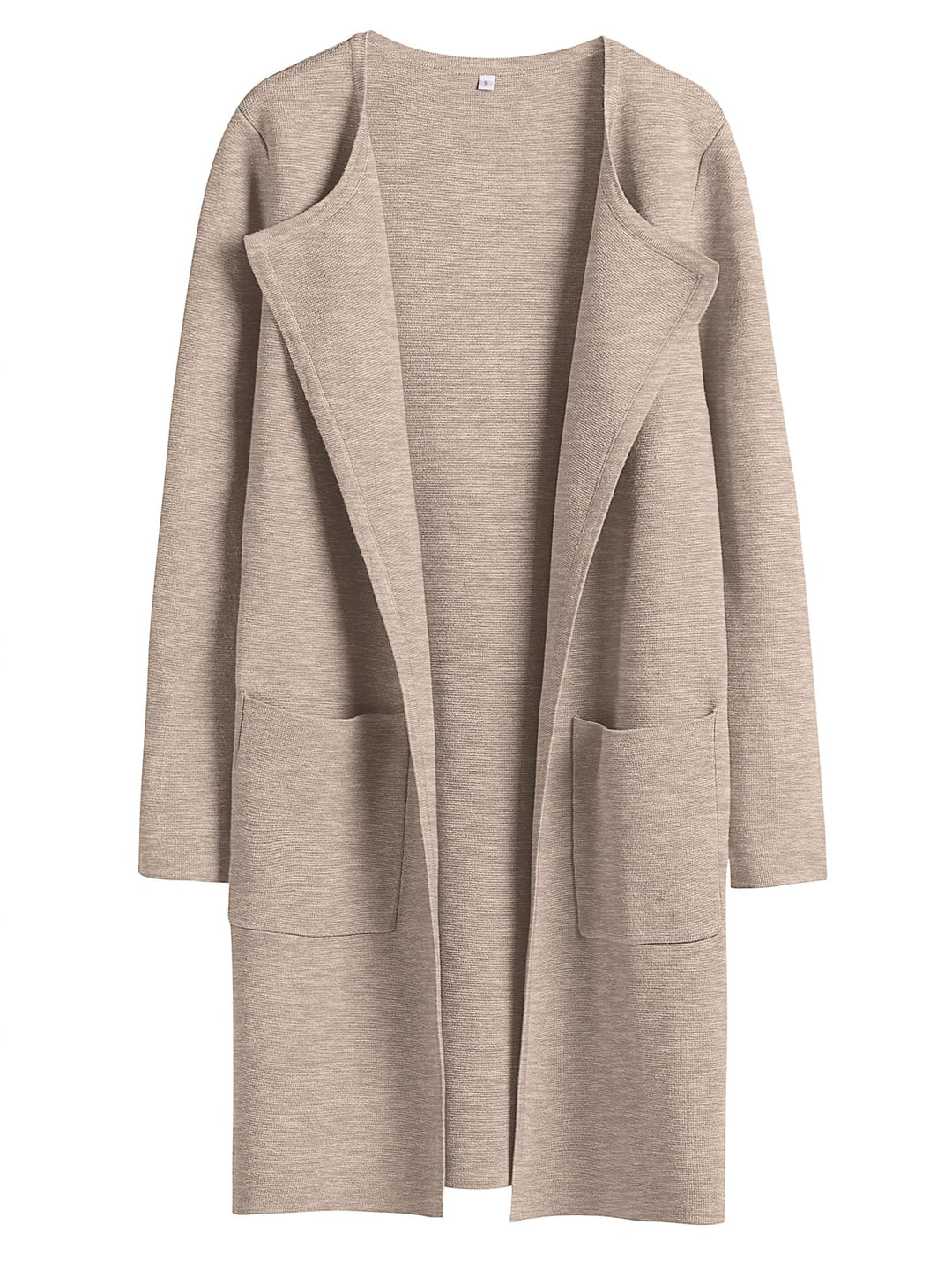 ANRABESS Womens Cardigan Sweater Open Front Knit Long Coatigan Dressy Casual Jacket Coat 2026 Fall Outfits Classy Clothes