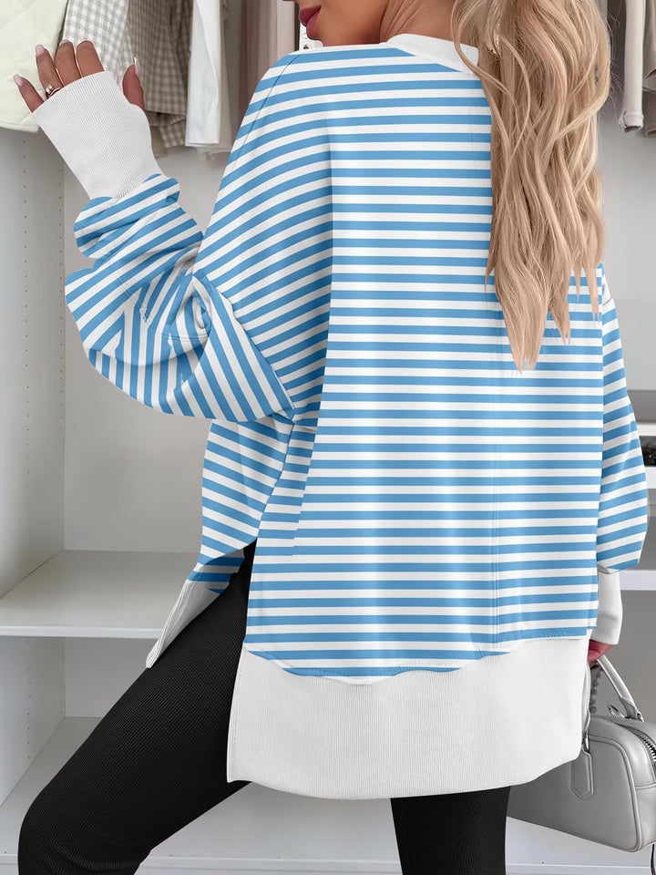 ANRABESS Oversized Sweatshirts for Women Thumbhole Long Sleeve Hoodies Shirts Fall Side Slit Pullover Fashion Top Teen Y2k Outfits