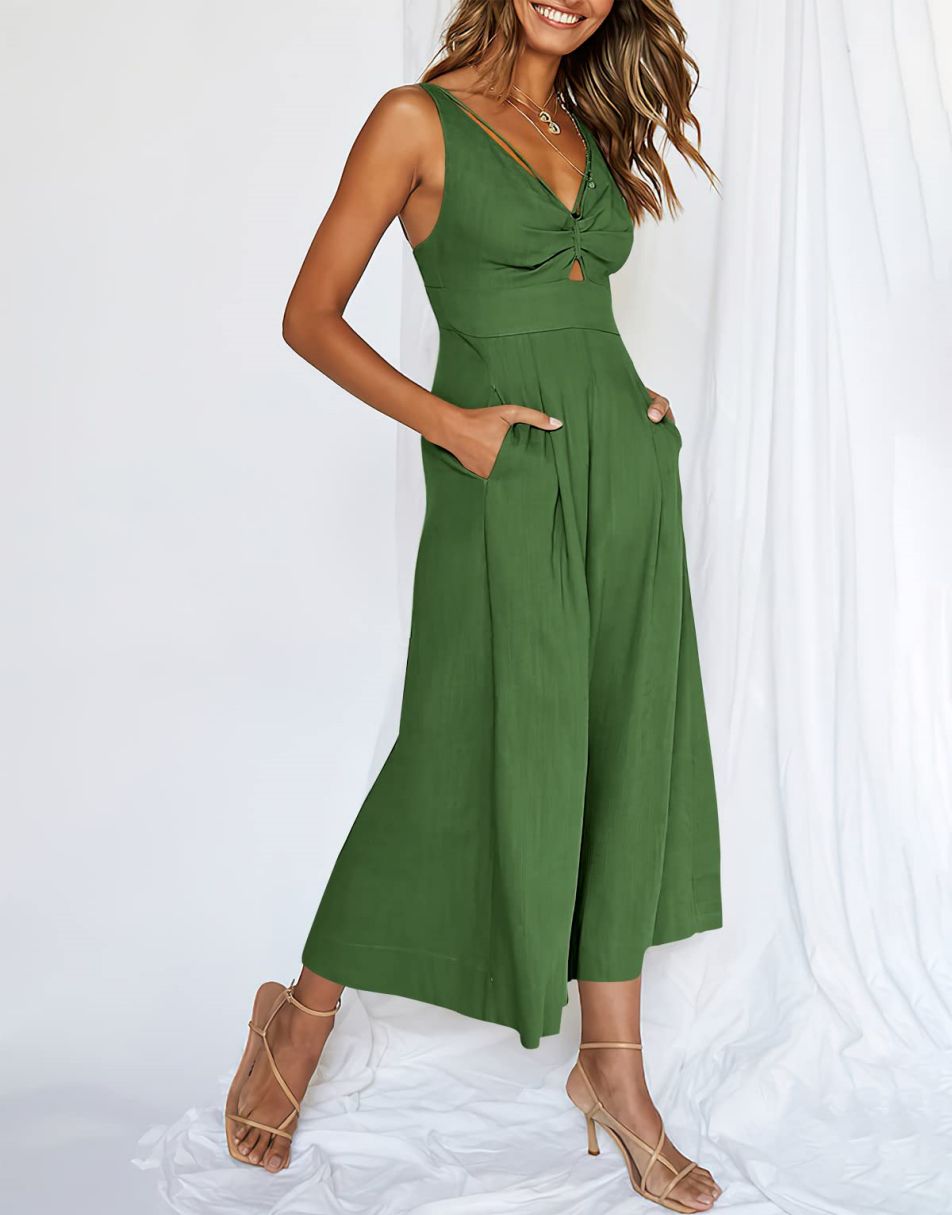 Sheike green sales jumpsuit