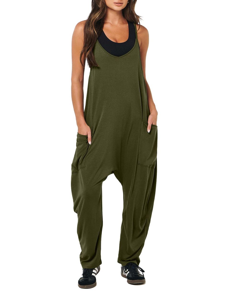  ANRABESS Jumpsuits for Women Casual 2024 Trendy Summer