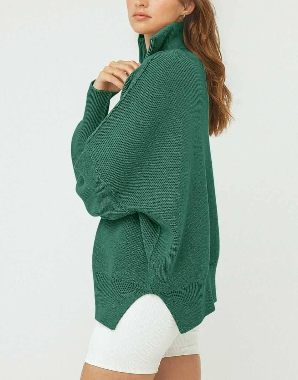 ANRABESS Women's Oversized Sweater 2023 Fall Long Sleeve